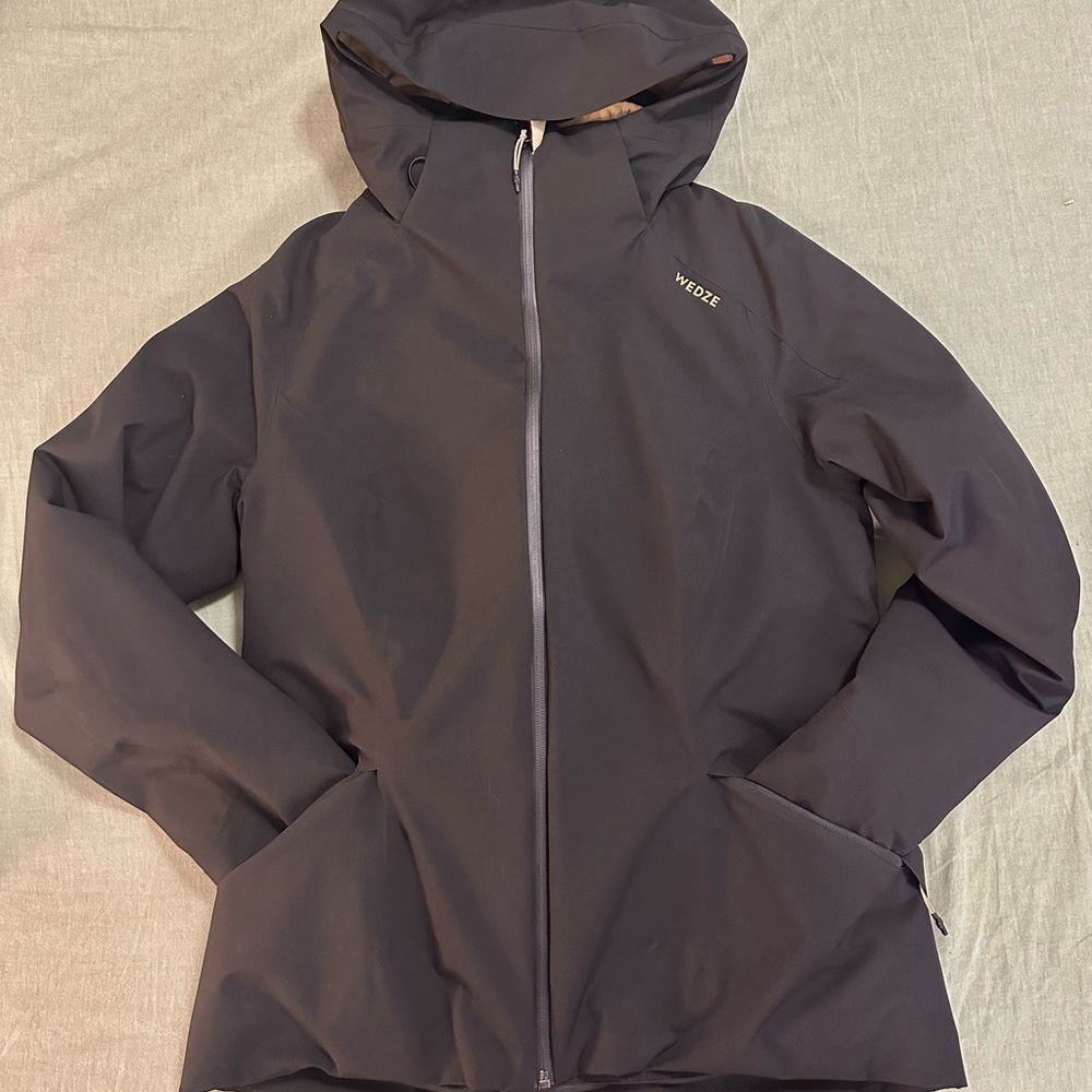 Women's Down Ski Jacket - 500 Warm Black